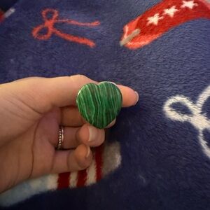 heart crystal airvent clip